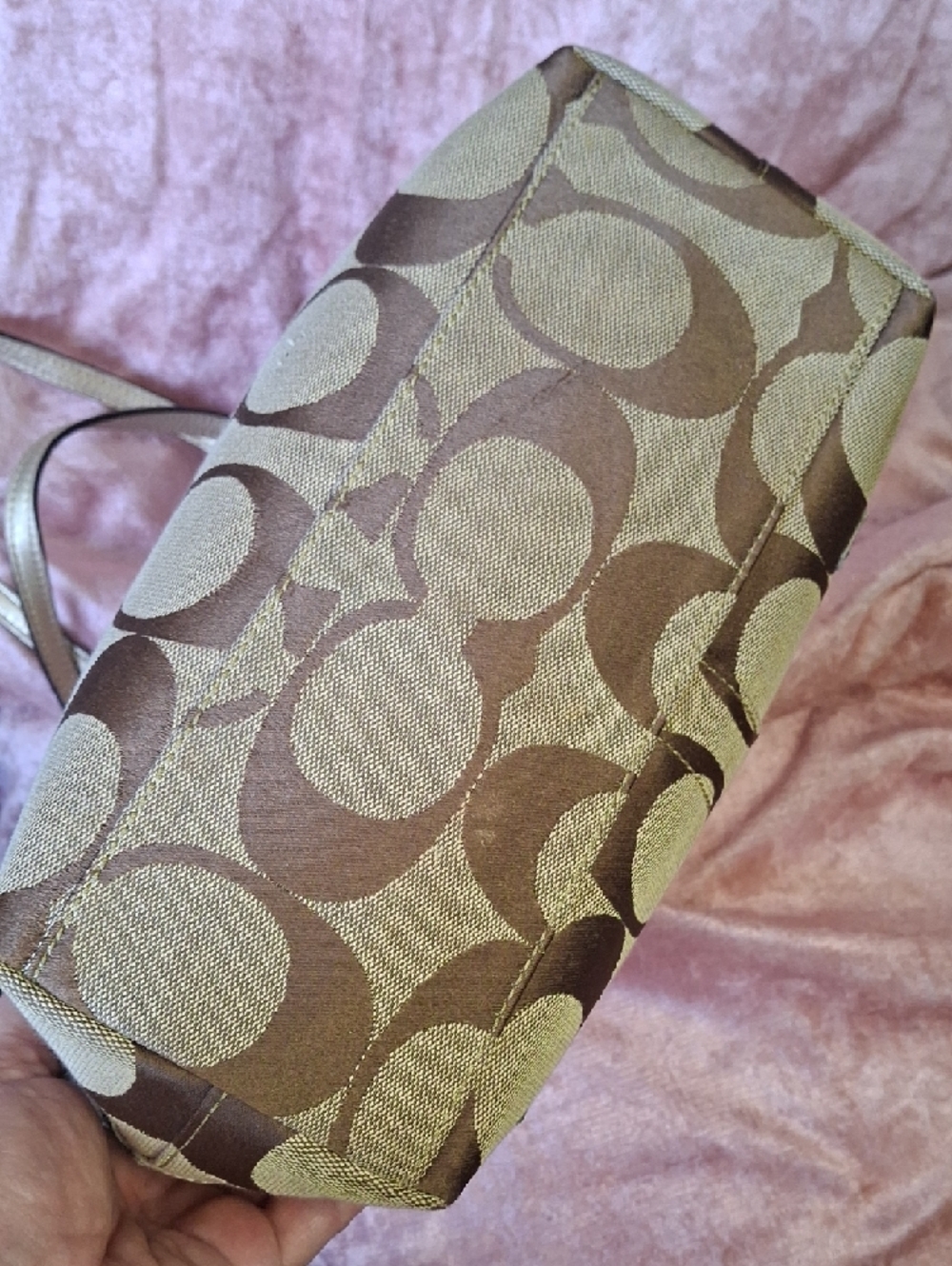 COACH LIMITED EDITON FLORAL Appliqué Tote 2008 - Picture 6 of 10